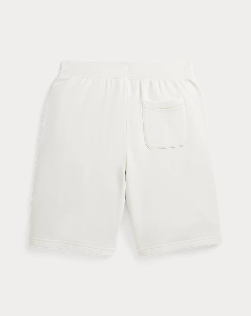 Madras-Logo Fleece Short