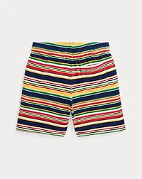 Striped Cotton Terry Short