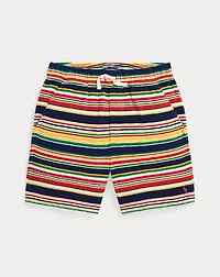 Striped Cotton Terry Short
