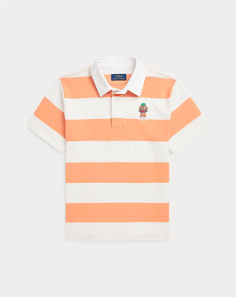 Polo Bear Short-Sleeve Rugby Shirt
