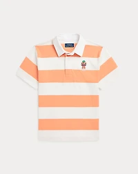 Polo Bear Short-Sleeve Rugby Shirt