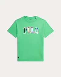 Madras-Logo Cotton Jersey Tee