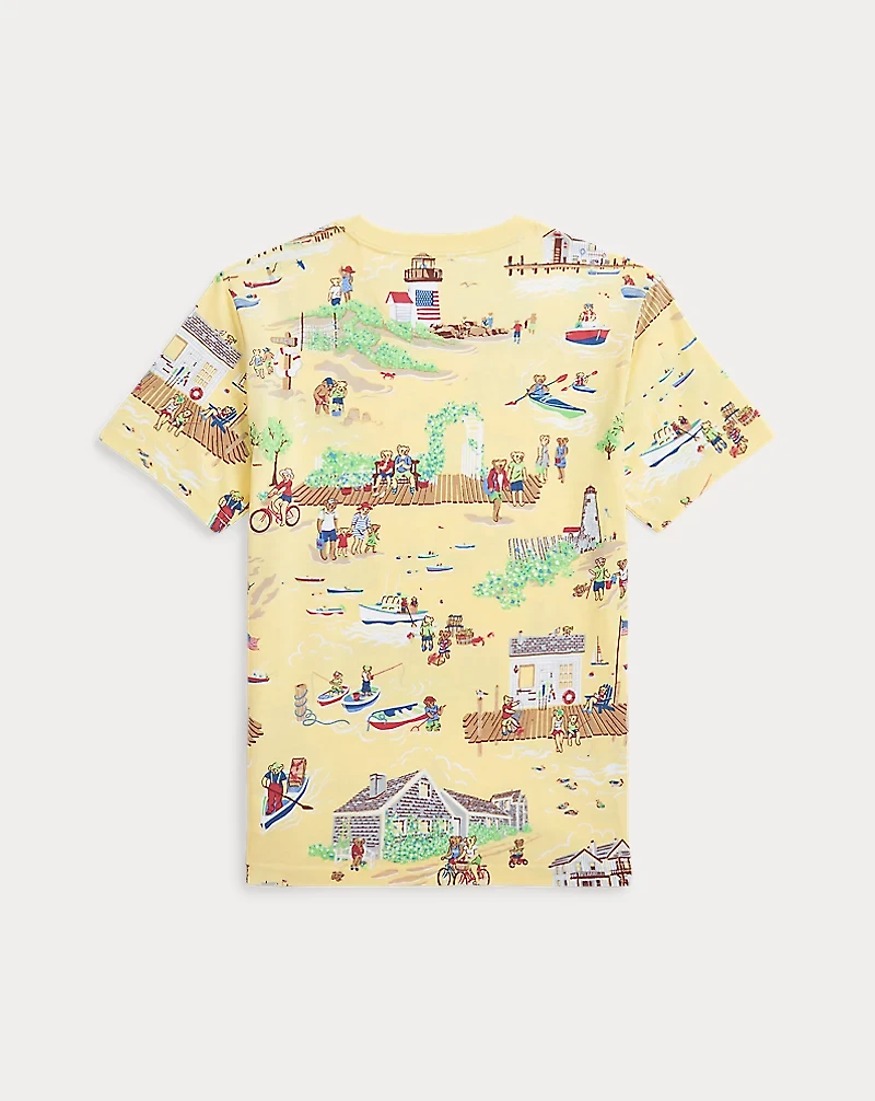Polo Bear Cotton Jersey Tee