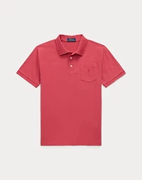 Cotton Jersey Pocket Polo Shirt