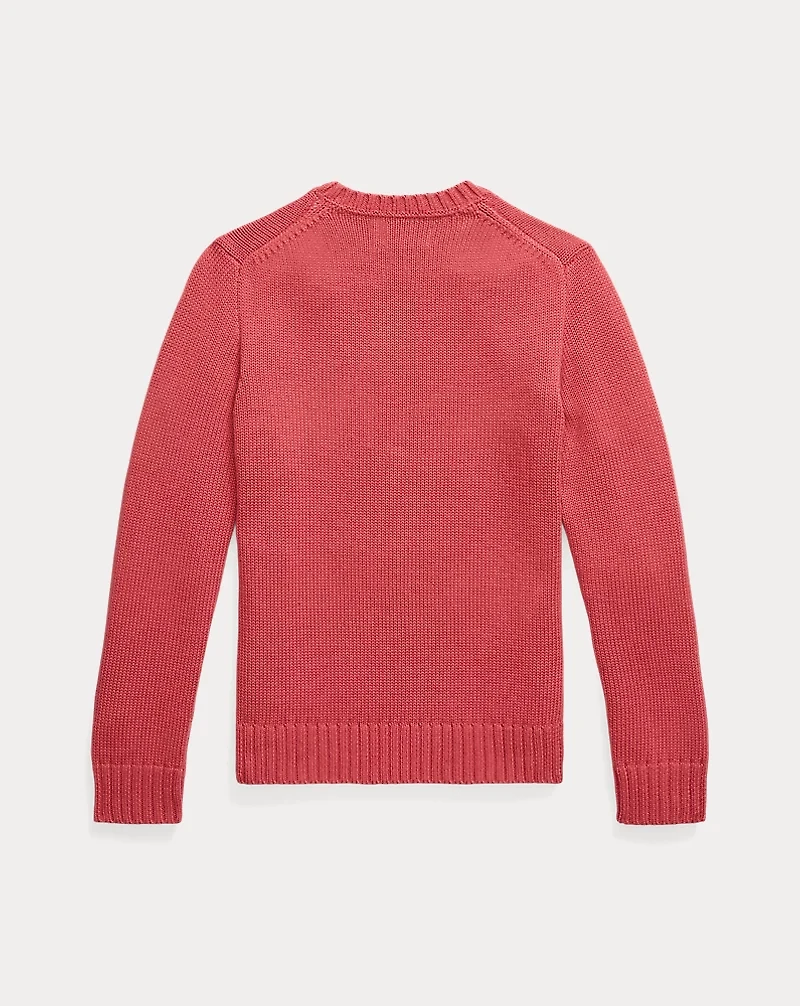 Cotton Crewneck Sweater