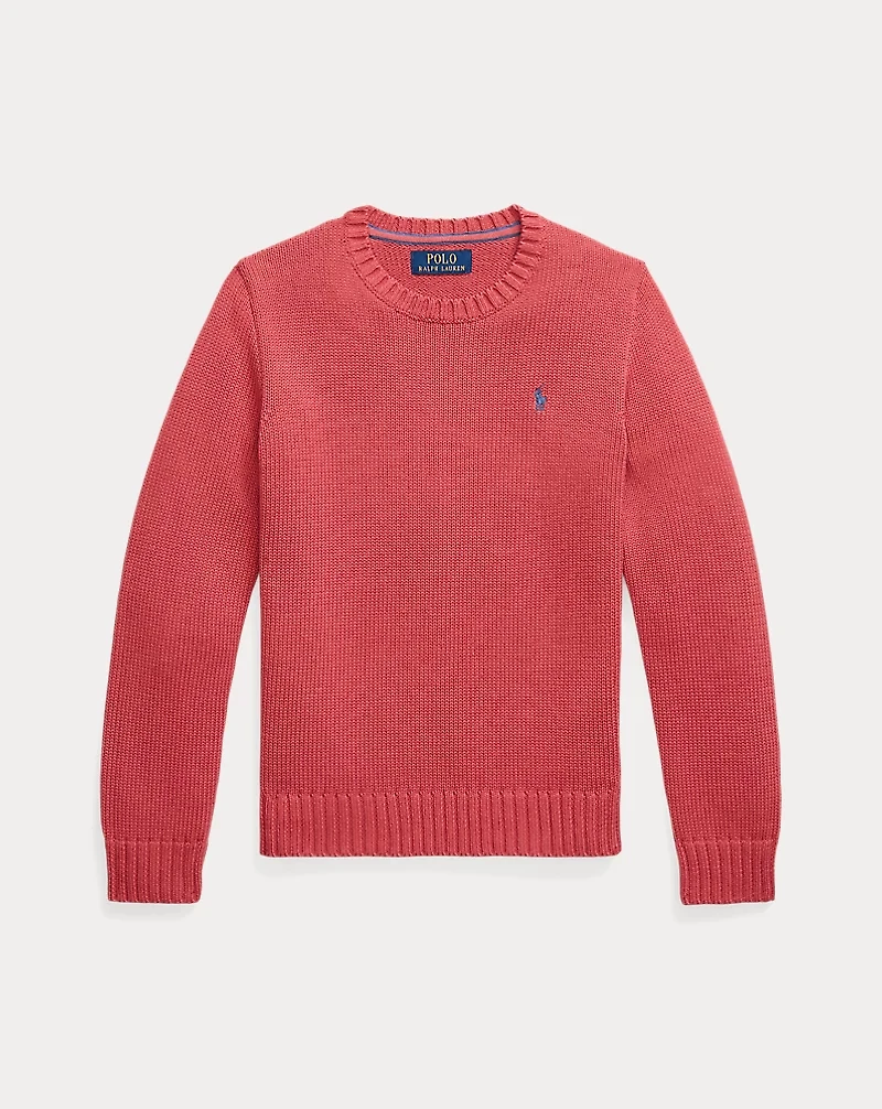 Cotton Crewneck Sweater