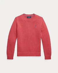 Cotton Crewneck Sweater