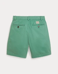 Cormac Pleated Cotton Chino Short