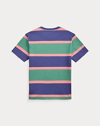Striped Cotton Jersey Tee