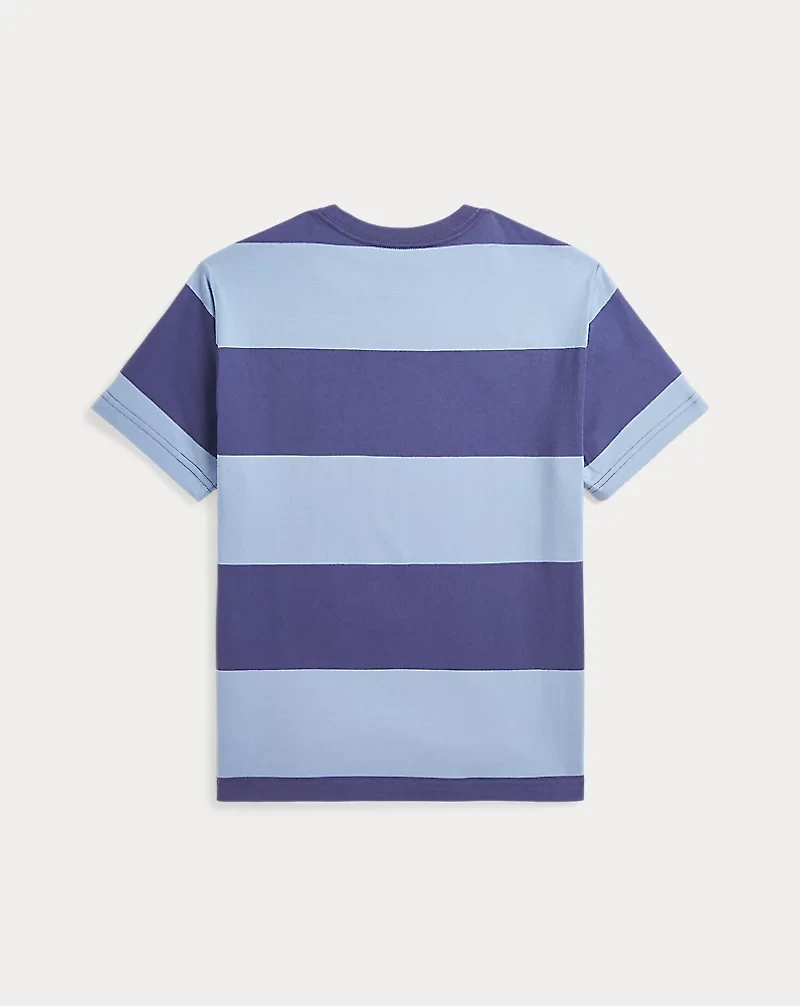 Striped Cotton Jersey Tee