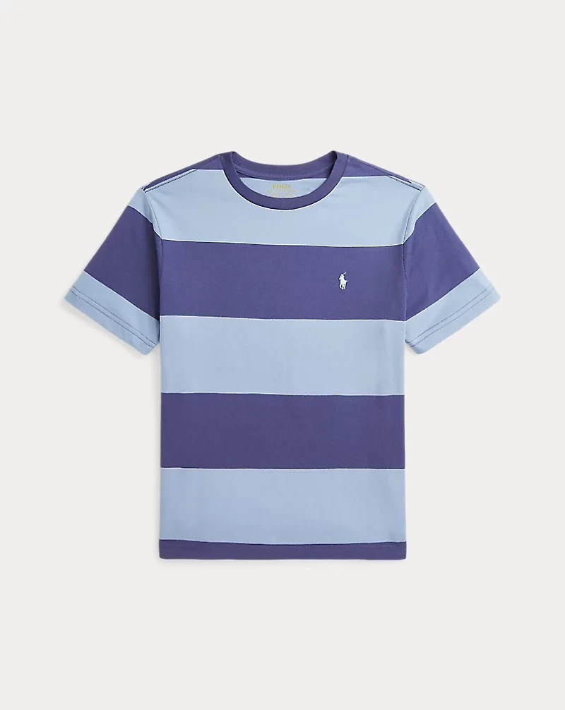 Striped Cotton Jersey Tee