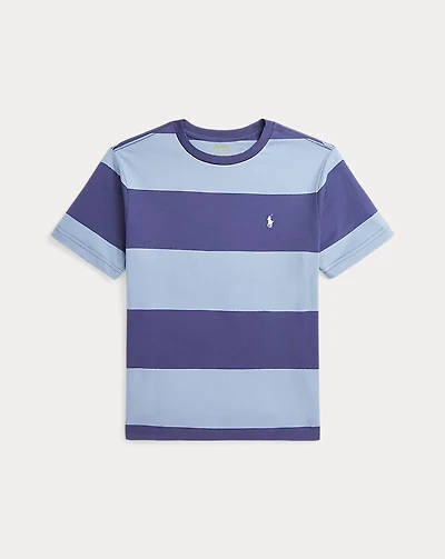 Striped Cotton Jersey Tee