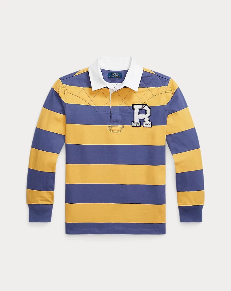 Striped Cotton Jersey Rugby Shirt