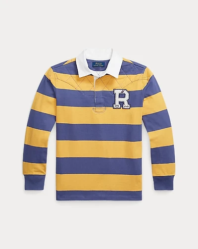 Striped Cotton Jersey Rugby Shirt