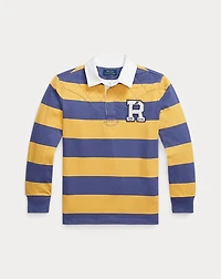 Striped Cotton Jersey Rugby Shirt