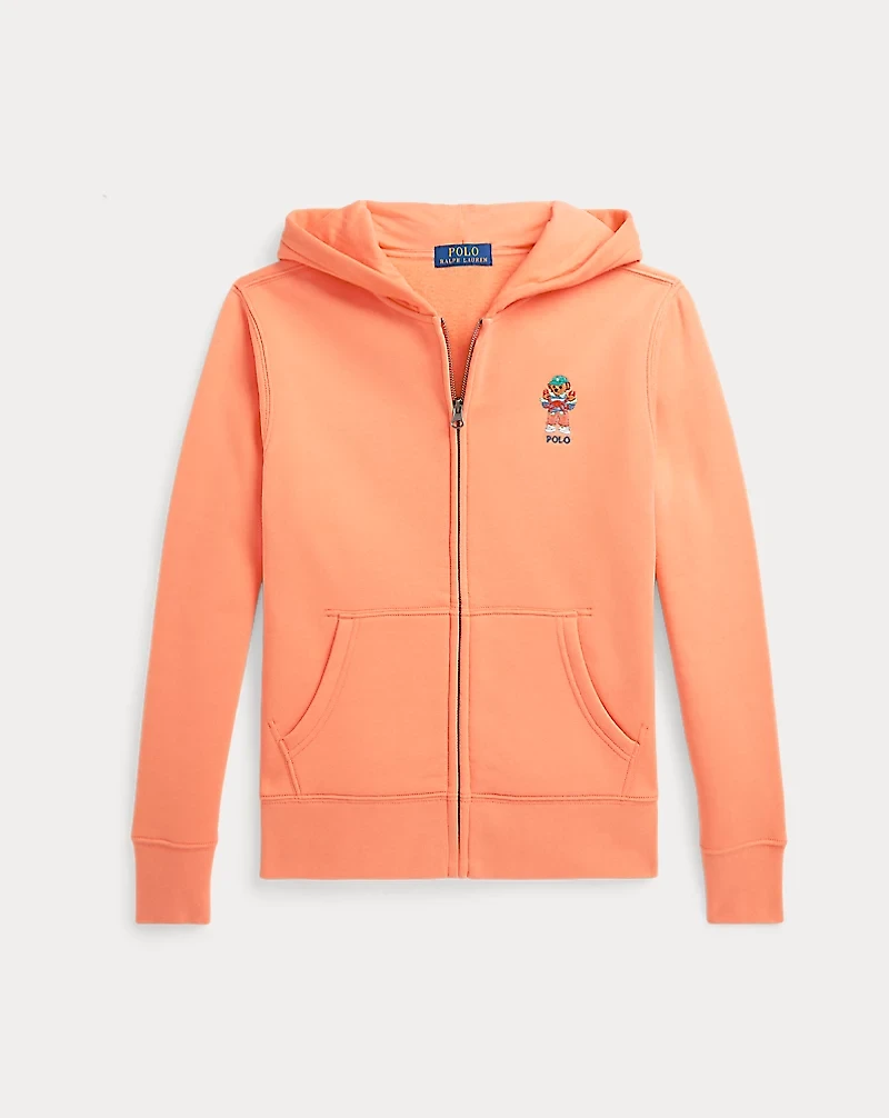 Polo Bear Fleece Full-Zip Hoodie