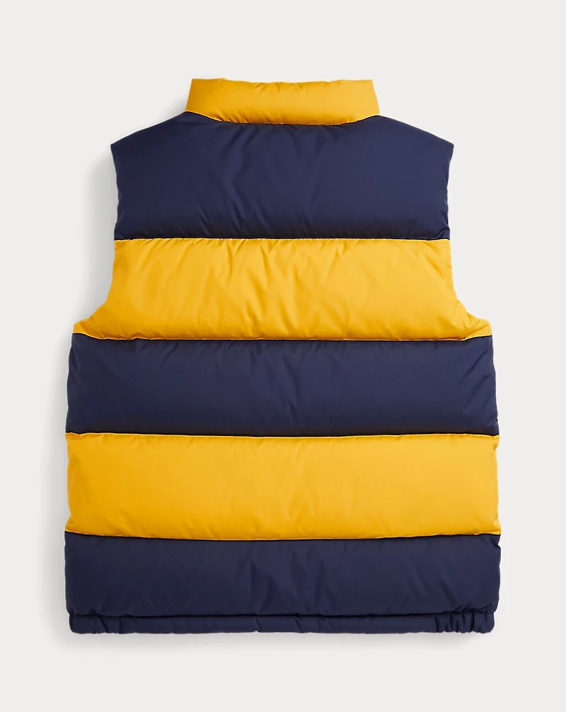 The Gorham Striped Down Vest