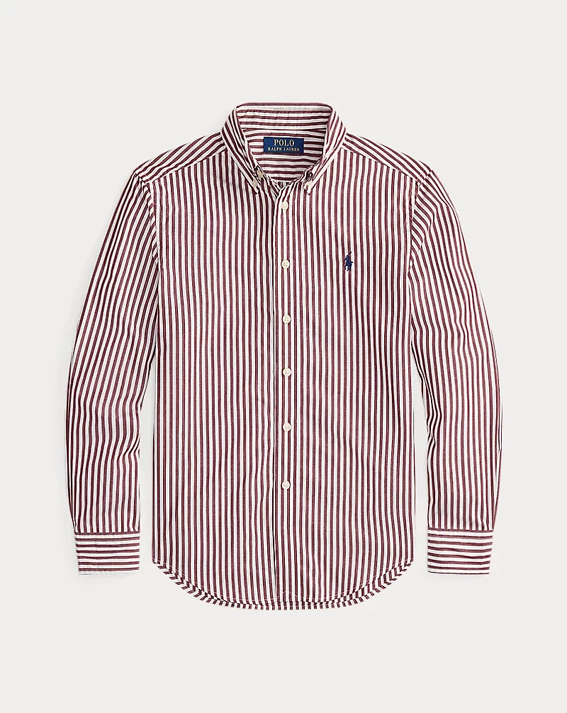 Striped Cotton Poplin Shirt