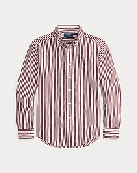 Striped Cotton Poplin Shirt