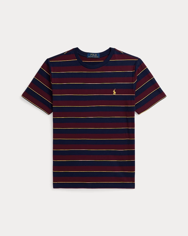 Striped Cotton Jersey Tee