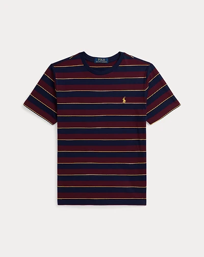 Striped Cotton Jersey Tee