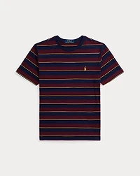 Striped Cotton Jersey Tee