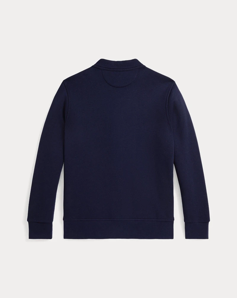Fleece V-Neck Cardigan