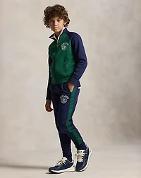 Logo Crest Double-Knit Jogger Pant