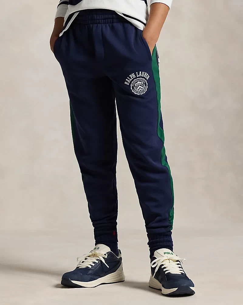 Logo Crest Double-Knit Jogger Pant