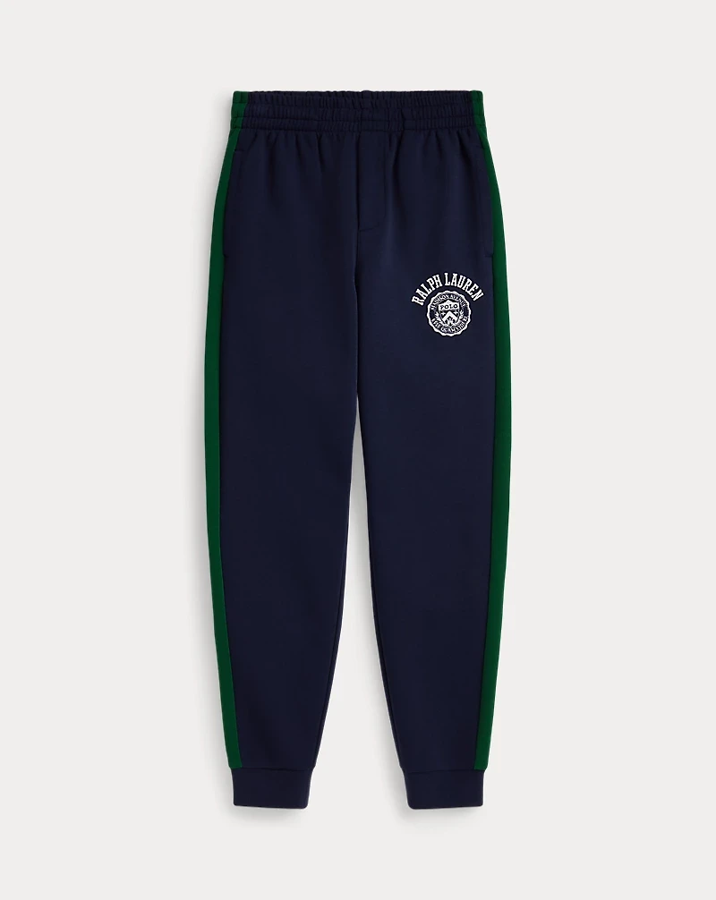 Logo Crest Double-Knit Jogger Pant