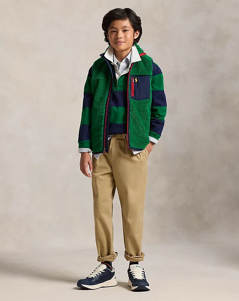 Teddy Fleece Hybrid Vest