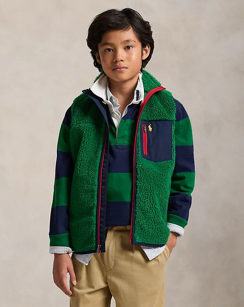 Teddy Fleece Hybrid Vest