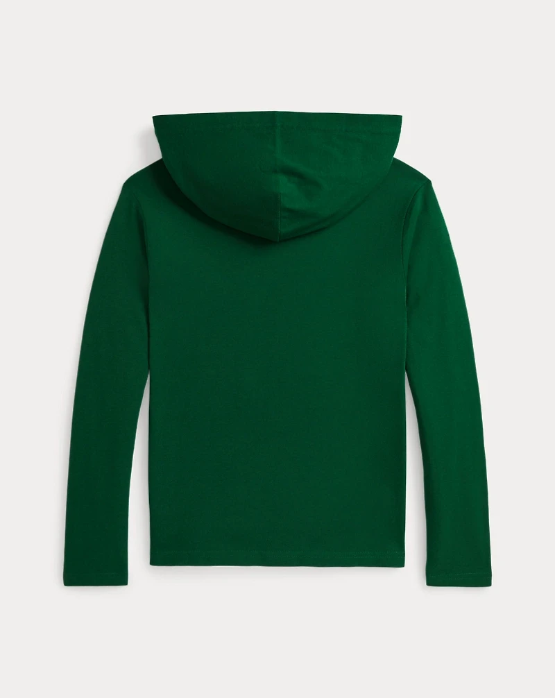 Polo Bear Cotton Hooded Tee