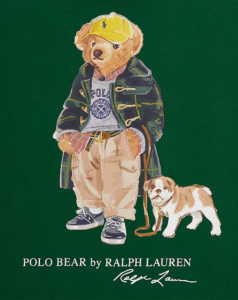 Polo Bear Cotton Hooded Tee