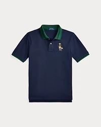 Polo Bear Cotton Mesh Shirt