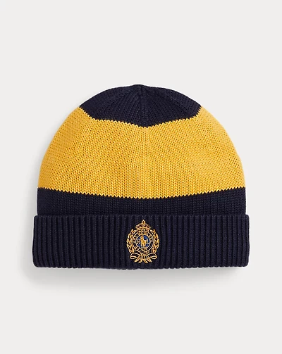 Embroidered Crest Rugby Hat