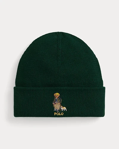 Polo Bear Cotton Beanie