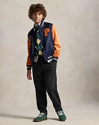 Satin Baseball Jacket