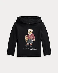 Polo Bear Cotton Hooded Tee