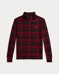 Plaid Cotton Interlock Pullover