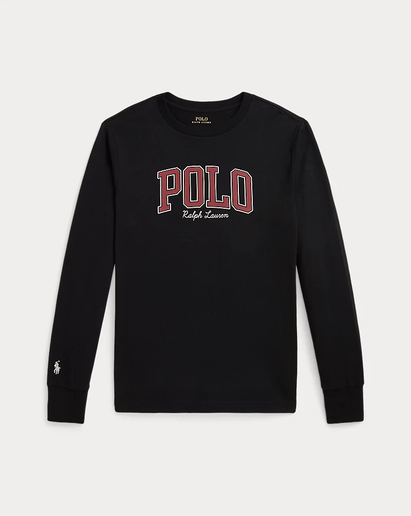 Logo Cotton Long-Sleeve Tee