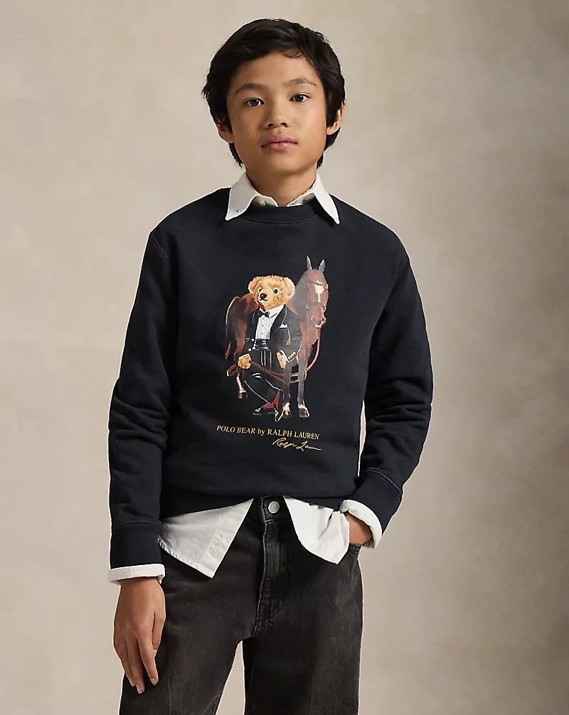 Polo Bear Fleece Sweatshirt