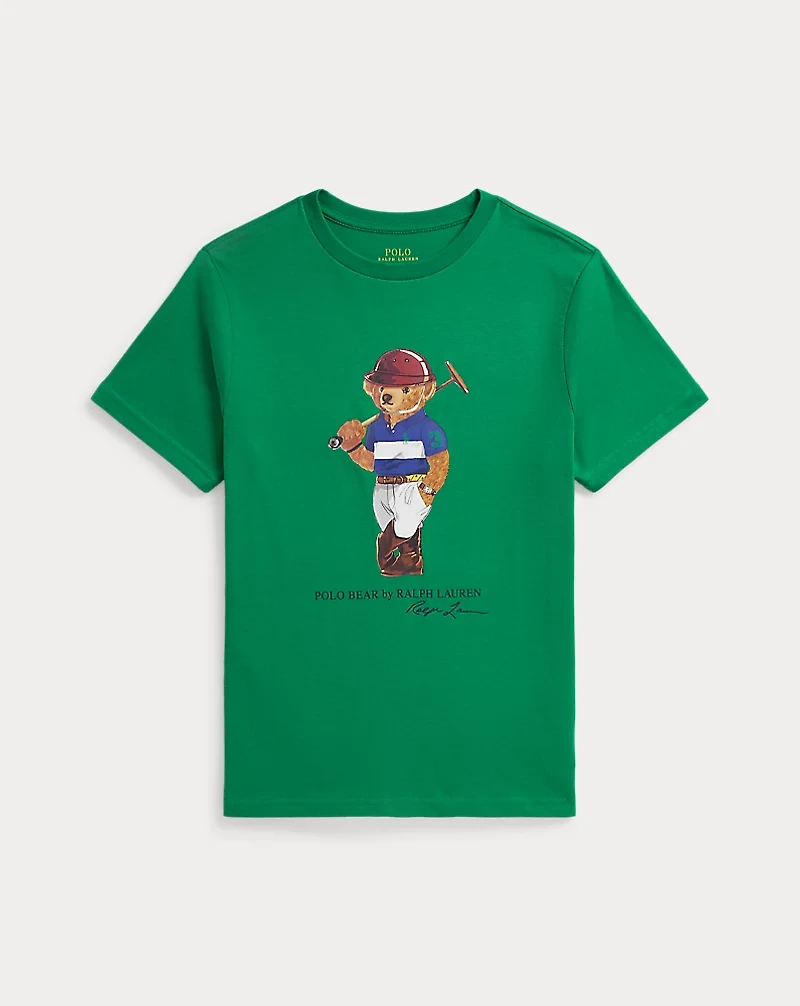 Polo Bear Cotton Jersey Tee
