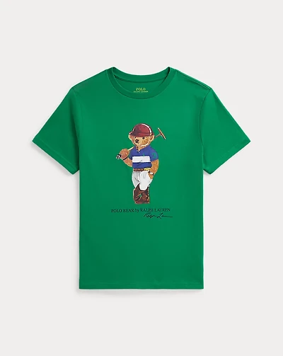 Polo Bear Cotton Jersey Tee