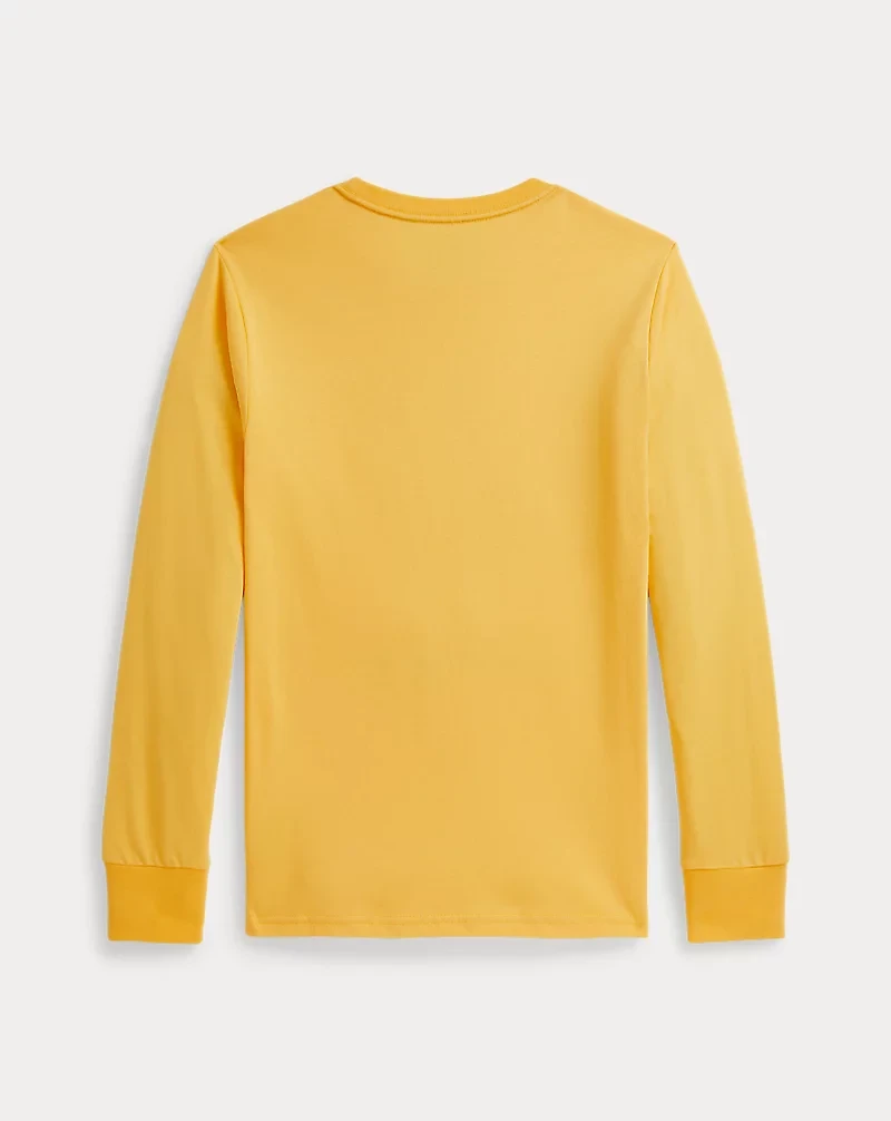 Polo Bear Cotton Long-Sleeve Tee