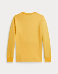 Polo Bear Cotton Long-Sleeve Tee