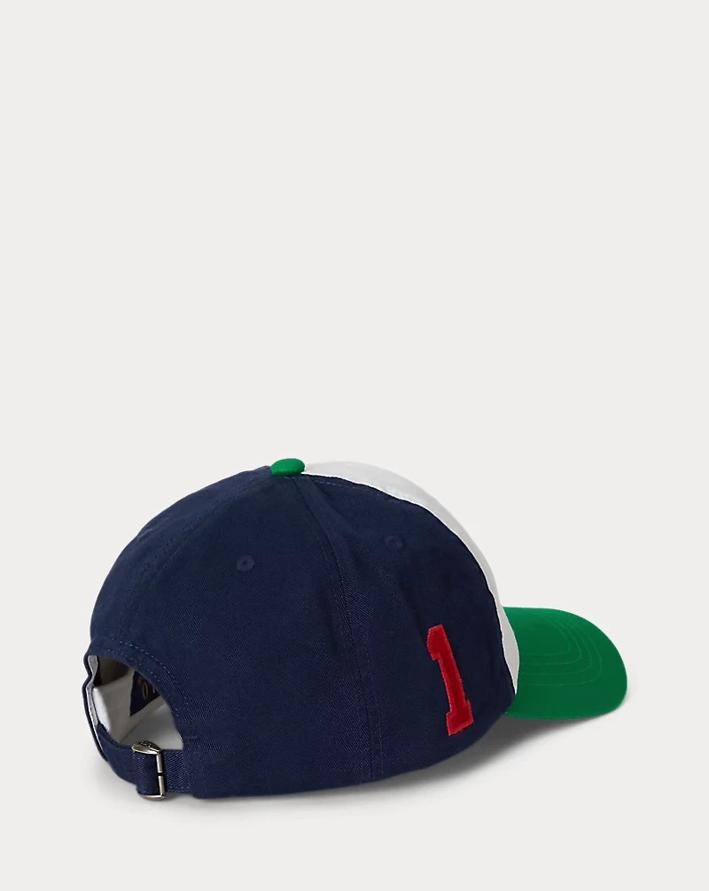 Color-Blocked Cotton Twill Ball Cap