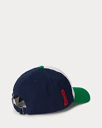 Color-Blocked Cotton Twill Ball Cap