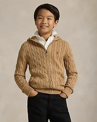 Cotton-Wool Zip Sweater