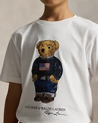 Polo Bear Cotton Jersey Tee
